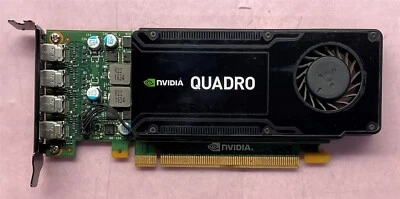 PNY NVIDIA QUADRO K1200 4GB GDDR5 MINI DP x4 GRAPHICS CARD - Image 1 of 4