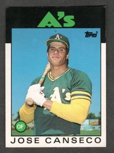JOSE CANSECO A's - 1986 TOPPS TRADED - #20T ROOKIE RC - Picture 1 of 2