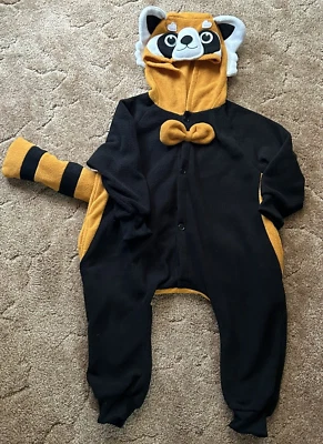 Disfraz de animal panda rojo polar para niños talla 4 cosplay anime de una pieza Foto 1 de 4