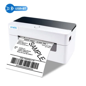 VRETTI Bluetooth Thermal Shipping Label Printer For UPS USPS FedEx - Picture 1 of 11