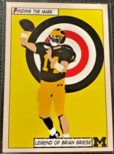 TK Legacy BRIAN GRIESE "The Legend of Brian Griese" #BG3 Michigan Wolverines QB - Picture 1 of 2