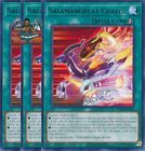 Yugioh! 3x Salamangreat Charge LD10-EN006 Rare 1st Ed NM
