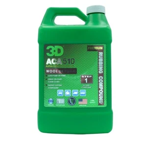 3D Car Care - 3D ACA 510 Premium Cutting Compound Alpha Ceramic Alumina 3.78L - Picture 1 of 1