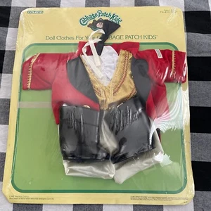 1986 Coleco Kohlaufnäher Kinder Zirkus Ringmaster Outfit Puppenkleidung VERSIEGELT - Bild 1 von 5