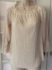 Jennie & Marlis Long Sleeve Off Shoulder Top Size Small