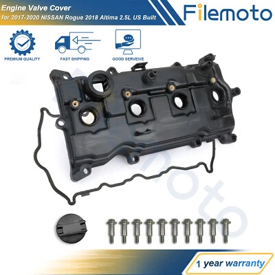 Fits 2017-2020 NISSAN Rogue 2018 Altima 2.5L US Built Valve Cover w/ Gasket &Cap - Image 1 of 4
