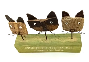 Hallmark Carla Taylor Algunas de las mejores personas que conozco son gatos pisapapeles decoración - Imagen 1 de 6