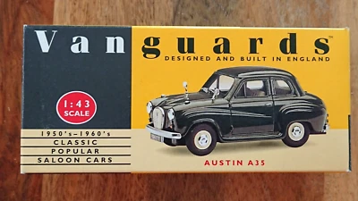 Corgi Lledo Vanguards VA23000 Austin A35 Dark Green NEW - Image 1 of 4