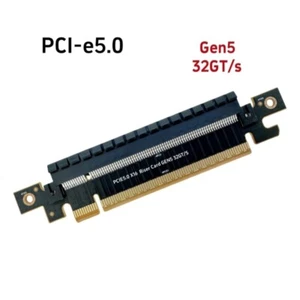 PCIe5.0 Risers Card For Enhances Graphics And Computings Power High Performances - Photo 1/10