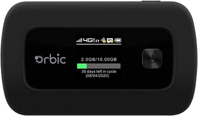 New ListingOrbic Jetpack Verizon Speed Mobile Hotspot 4g LTE Dual-Band WiFi MIFI Generator