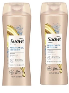 Suave Professionals Shine Shampoo Moroccan Infusion 12.6 oz (Pack of 2) - Picture 1 of 3