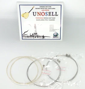 Juego de cuerdas con perilla para cuello corto talla 0,18 mm - Imagen 1 de 4