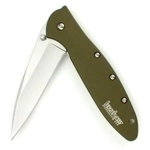 Kershaw 1660OL Leek Folder- Olive Drab Handle - Picture 1 of 1