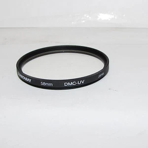 Quantaray DMC-UV 58mm Lens Filter Made in Japan (with couple tiny scratches) - Picture 1 of 1