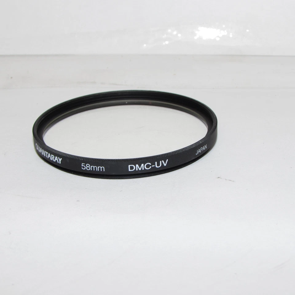 Quantaray DMC-UV 58mm Lens Filter Made in Japan (with couple tiny scratches) - Image 1 of 1