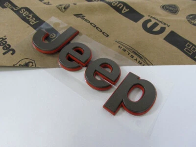 16-17 JEEP WRANGLER 75º Bronce Jeep emblema placa de identificación insignia nuevo mopar genuino Foto 1 de 3