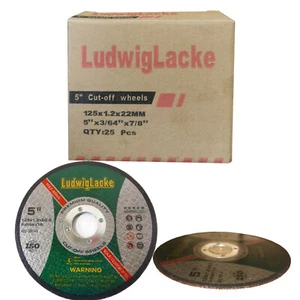 20x Trennscheibe Ø 125 x 1,2 x 22,2mm Metall  Winkelschleiferscheibe - Bild 1 von 2