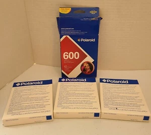 Polaroid Color 600 Instant Film 10 sheets - Lot Of 3- (30) - Picture 1 of 3