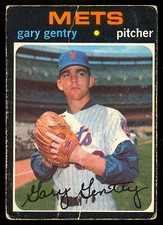1971 TOPPS OPC O PEE CHEE BASEBALL #725 GARY GENTRY SP VG NEW YORK N Y METS CARD