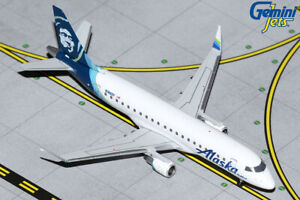 Alaska Airlines Embraer 170-200LR Gemini Jets GJASA2038 Scale 1:400 IN STOCK