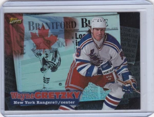 1998 1998-99 TOPPS WAYNE GRETZKY LOCAL LEGENDS L7 NEW YORK RANGERS - Picture 1 of 2