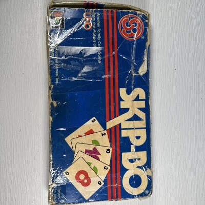 Vintage 1986 Skip-Bo Card Game  International Games - Image 1 of 4