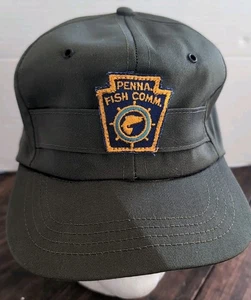 Vintage Pennsylvania Fish Commission Law Enforcement Uniform Mütze Kappe, LESEN. - Bild 1 von 16