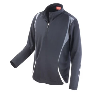 Spiro Unisex Adult Trial Training Base Layer Top BC5629 - Picture 1 of 3