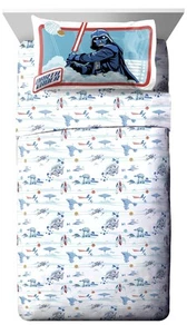 Star Wars Empire Strikes Back 40th Anniversary Twin XL Sheet Set - 3 Piece Se... - Picture 1 of 7