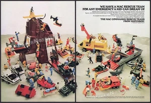 MATCHBOX MAC RESCUE - Original 1977 Trade AD / ADVERT _ Mobile Action Command - Bild 1 von 3