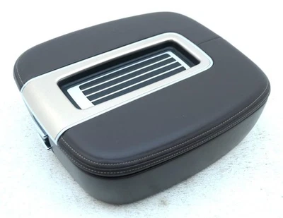 2007 - 2014 CADILLAC ESCALADE PLATINUM BROWN LEATHER CENTER CONSOLE LID - Image 1 of 4