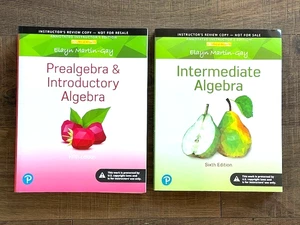Prealgebra & Introductory Algebra and Intermediate Algebra Instructor's ED - Imagen 1 de 5