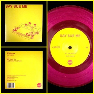 Say Sue Me - Semin (Pink Neon 7" EP) (RSD) - Image 1 of 4