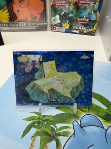 2025 Topps Chrome SpongeBob Texas BubbleFractor /99 - Picture 1 of 10