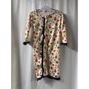 Pagliaccetto Autunno One Piece Bambina 24 mesi con manica e caviglie arruffate - Foto 1 di 3