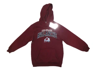 NHL Colorado Avalanche Hockey weinrot Hoodie Jugend Large - Bild 1 von 2