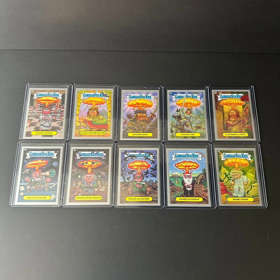 Garbage Pail Kids NUEVA SERIE 3 ADAM BOMBARDEO PLATA PARALELO 10 CARTAS Foto 1 de 3