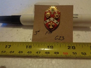 3rd Field Artillery G23 Unit Crest, DI, DUI (DRAW#BD) - Imagen 1 de 1