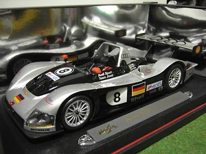 AUDI R8 LE MANS SIEGER 1999 gr #8 1/18 MAISTO 38881 voiture miniature collection - Picture 1 of 1