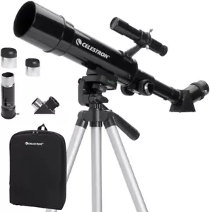 Celestron 21038 Travel Scope 50 Portable Refractor Telescope Kit with Backpack - - Picture 1 of 10