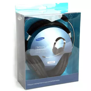 GENUINE SAMSUNG SHS100V/B Premium HiFi Stereo HEADSET HEADPHONES With MIC noise - Picture 1 of 6