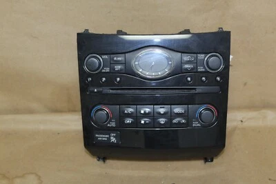 Infiniti FX35 FX50 2010 2011 2012 2013 calefacción aire acondicionado radio control OEM Foto 1 de 4