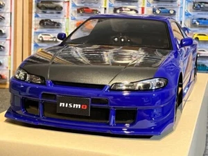 Tamiya Nissan Silvia S15 Purple x Gunmetal RC Painted spare body only - Picture 1 of 9