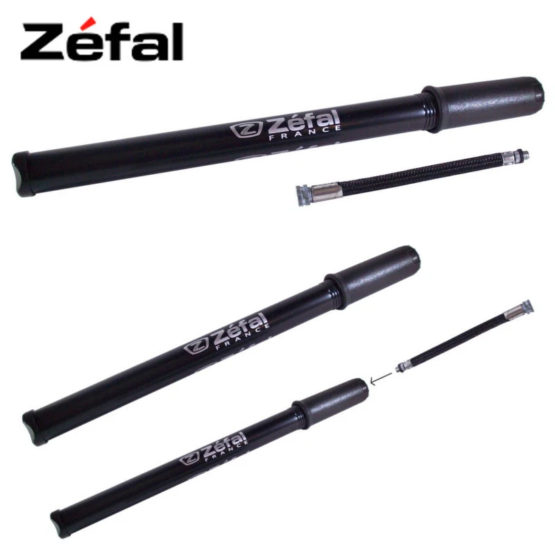 ZEFAL LUFTPUMPE 250 300 MM RAHMEN PUMPE AV SV VALVE AUTOVENTIL FAHRRADPUMPE - Bild 1 von 1