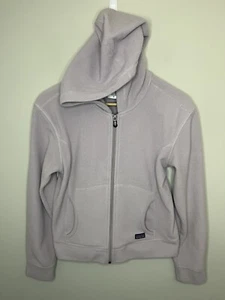 Patagonia Plush Fleece Hoodie Full Zip Jacket Women’s Medium Lavender Purple - Picture 1 of 5