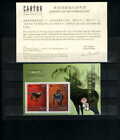 HONG KONG, 2003, "YEAR OF RAM" 100 $ ZŁOTO/SREBRO S/S W IDEALNYM STANIE NH ŚWIEŻY DOBRY STAN