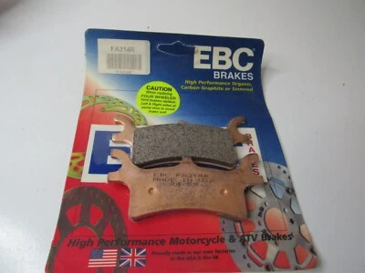 Pastillas de freno traseras EBC POLARIS MAGNUM SCRAMBLER SPORTSMAN TRAILBOSS FA314R #P8 Foto 1 de 2