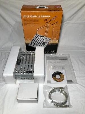 Phonic Helix Board 12 Firewire Mezclador Universal NUEVO EN CAJA Foto 1 de 4