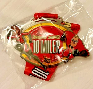2025 runDisney Springtime Surprise 10 Miler Medal New Unworn FREE SHIPPING - Picture 1 of 1