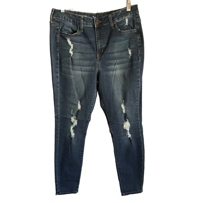 Pantalones de mezclilla desgastados So Ultimate de tiro alto talla 13 Foto 1 de 4